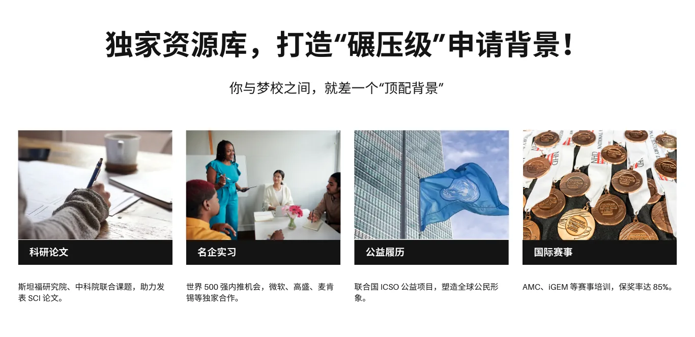 英美名校绿通计划 项目介绍 6